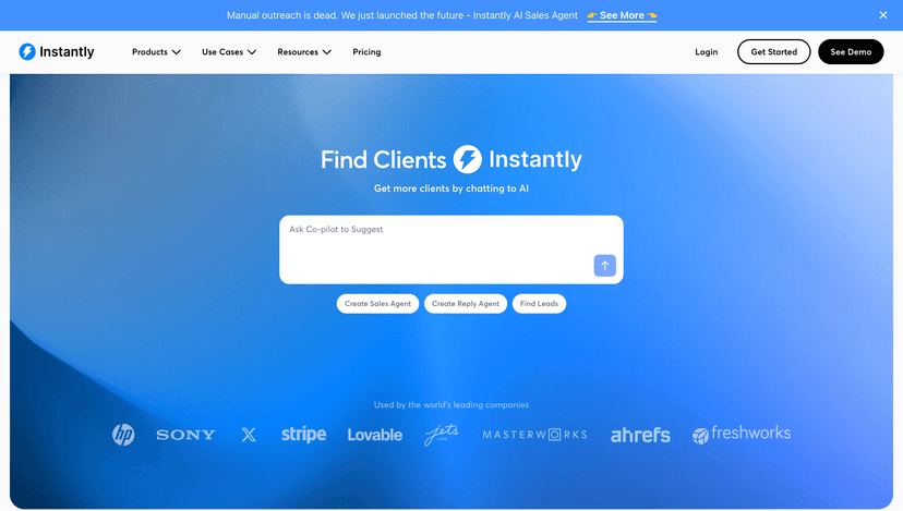 Instantly.ai screenshot