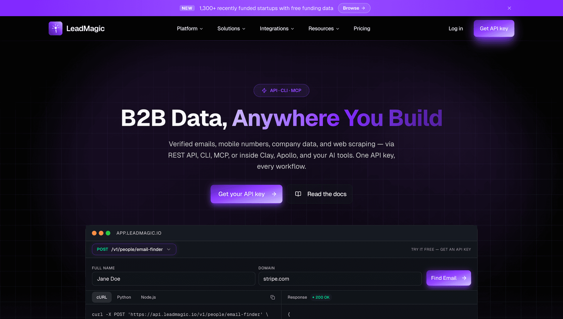 LeadMagic screenshot